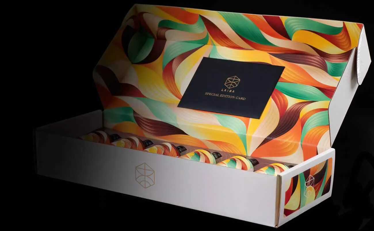 Packaging Art Direction for LAIBA
